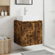 Umivaonik s policom Dimljeni hrast 49,5 x 41 x 62,5 cm