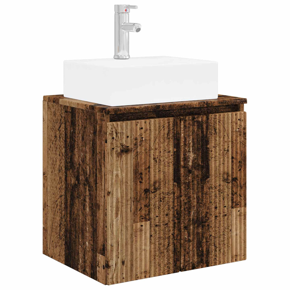 Umivaonik s policom Staro drvo 49,5 x 41 x 62,5 cm