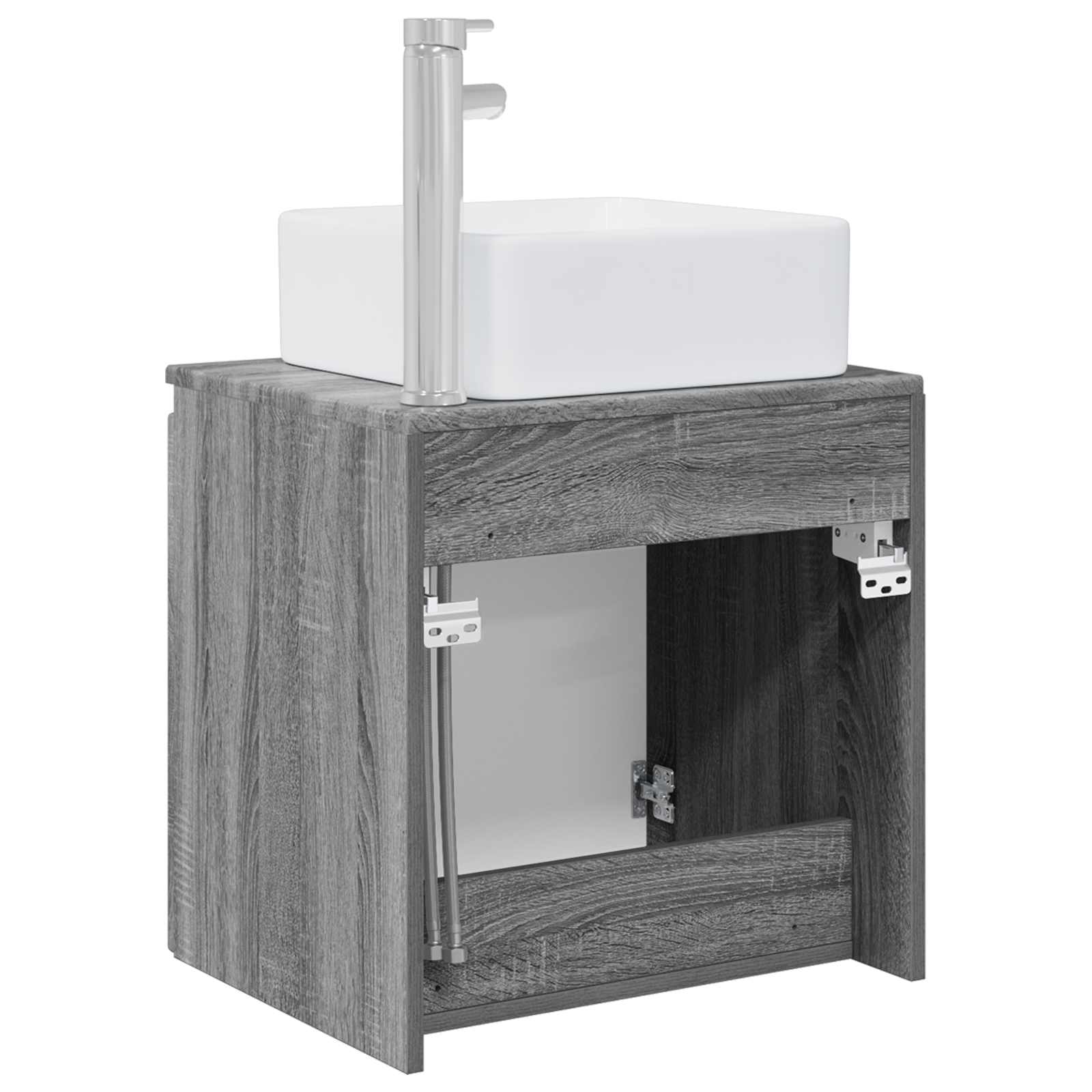 Umivaonik s policom Siva Sonoma 53 x 35 x 63 cm