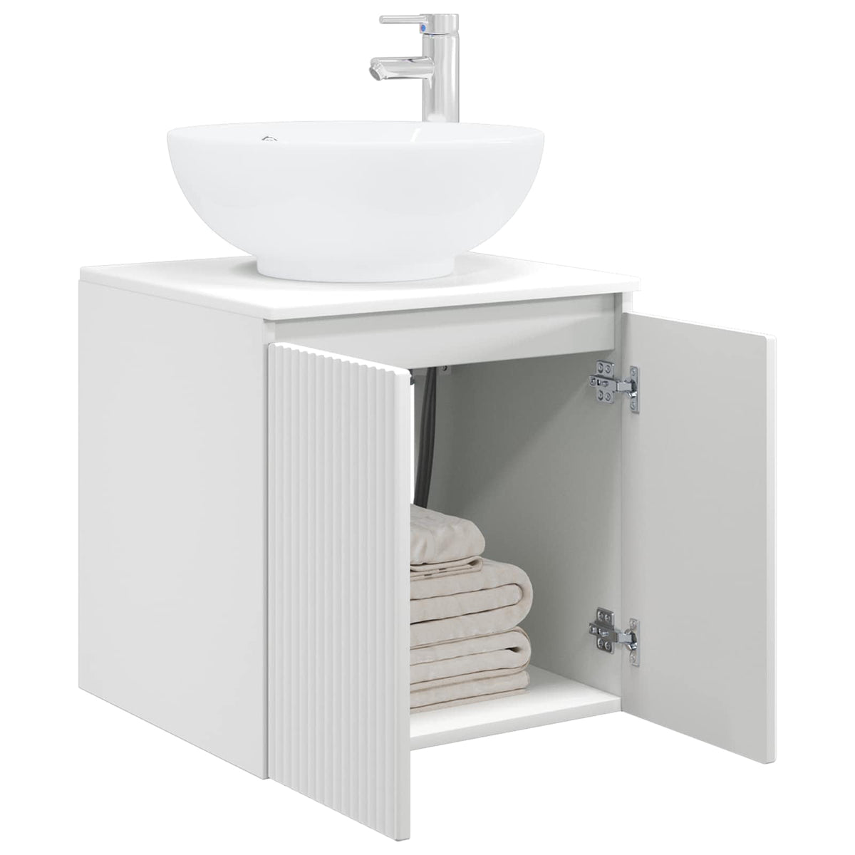 Umivaonik s policom Bijela 49,5 x 44,5 x 65 cm