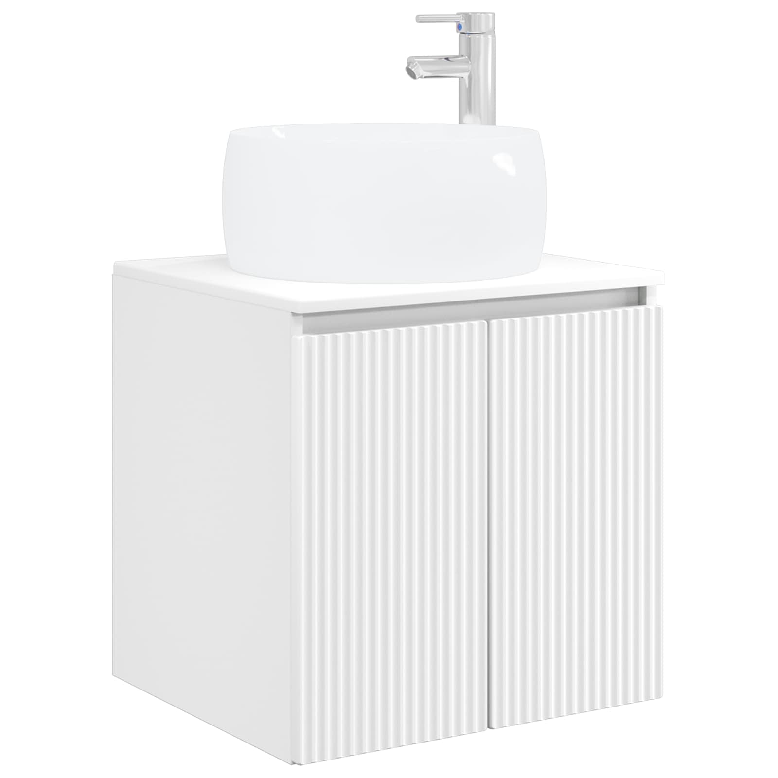Umivaonik s policom Bijela 49,5 x 44,5 x 66 cm
