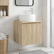 Umivaonik s policom Hrast sonoma 49,5 x 44,5 x 66 cm