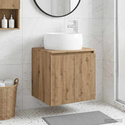 Umivaonik s policom Hrast artisan 49,5 x 44,5 x 66 cm