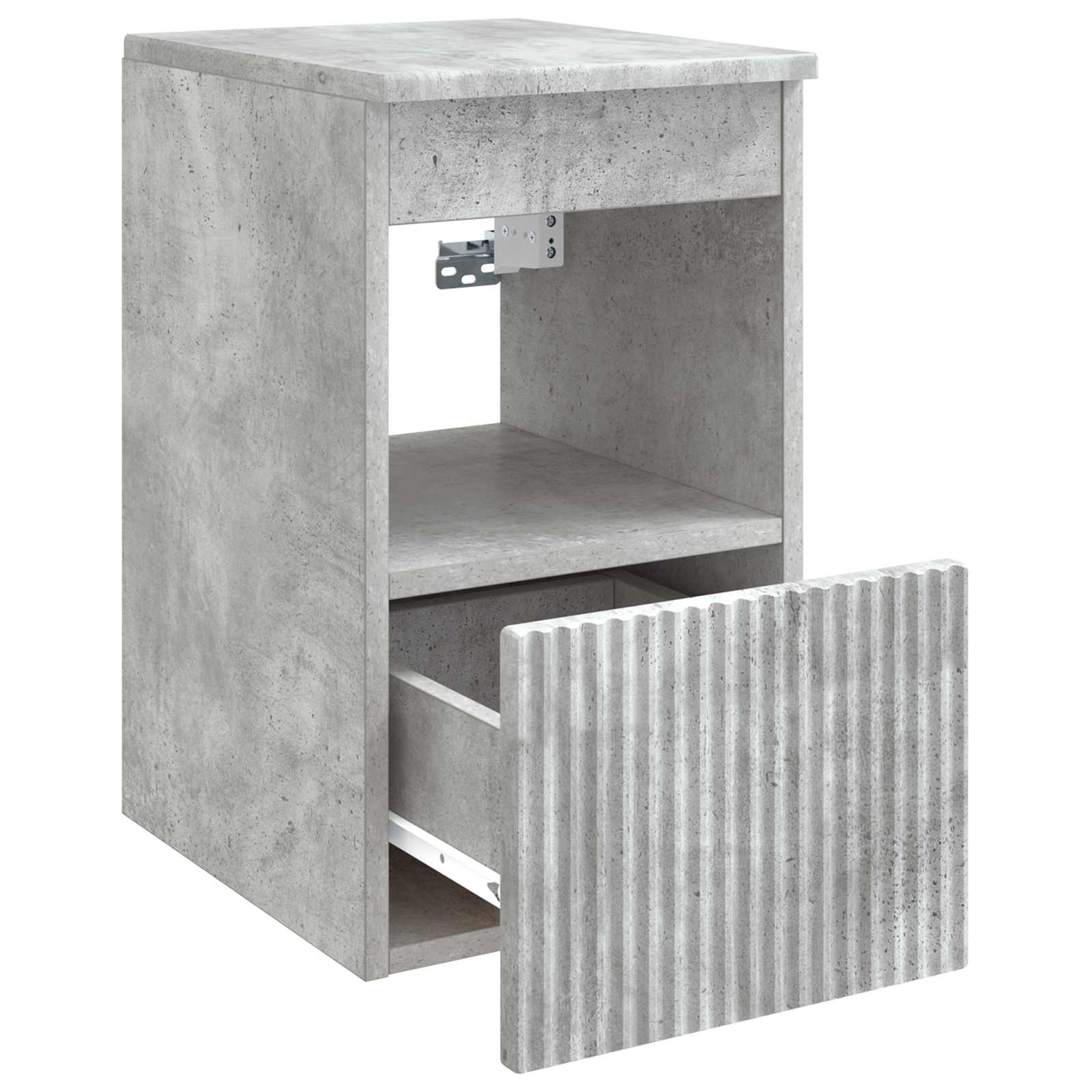 Kupaonski ormar Betonska siva 30 x 35 x 50 cm Konstruirano drvo