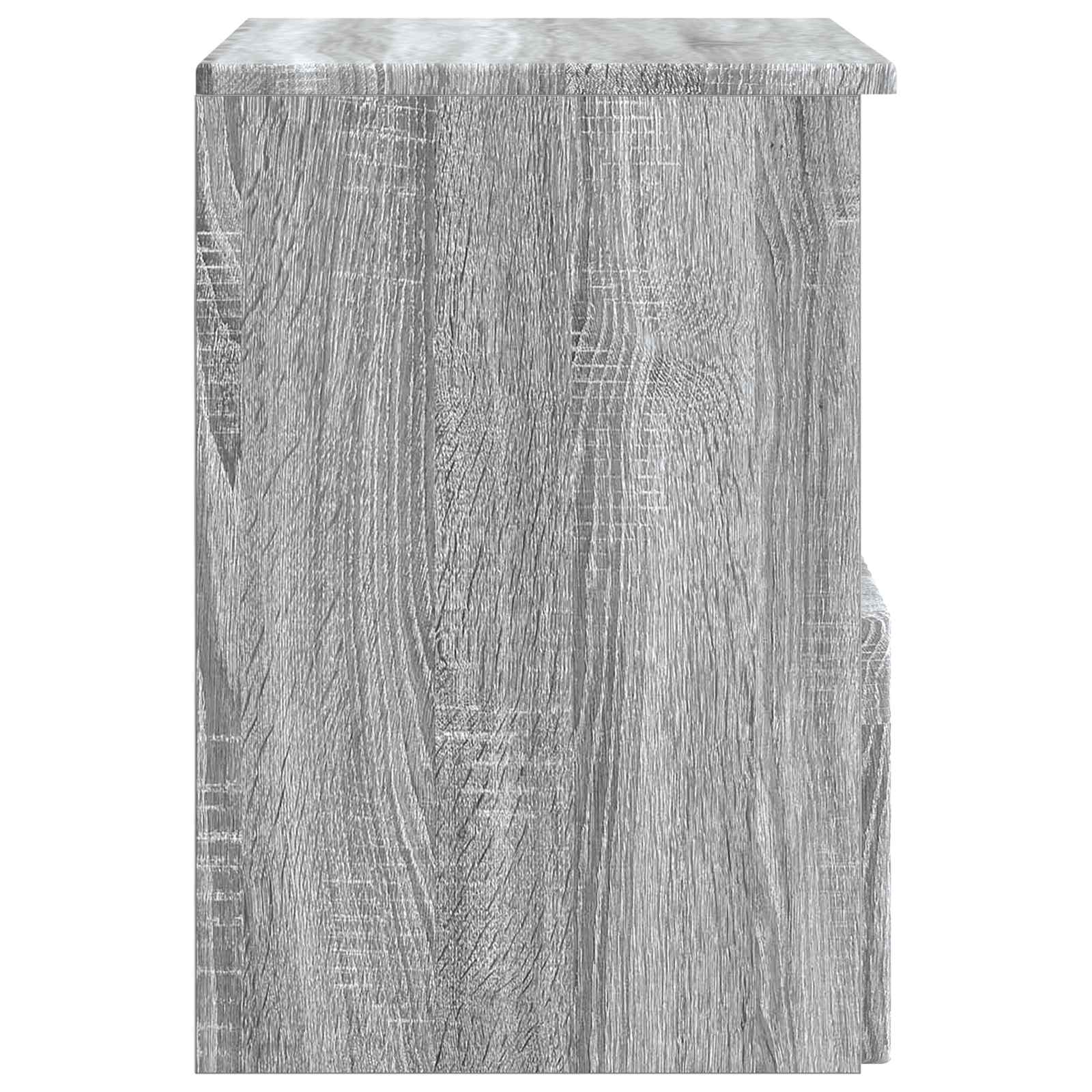 Kupaonski ormar Siva Sonoma 30 x 44,5 x 50 cm Konstruirano drvo