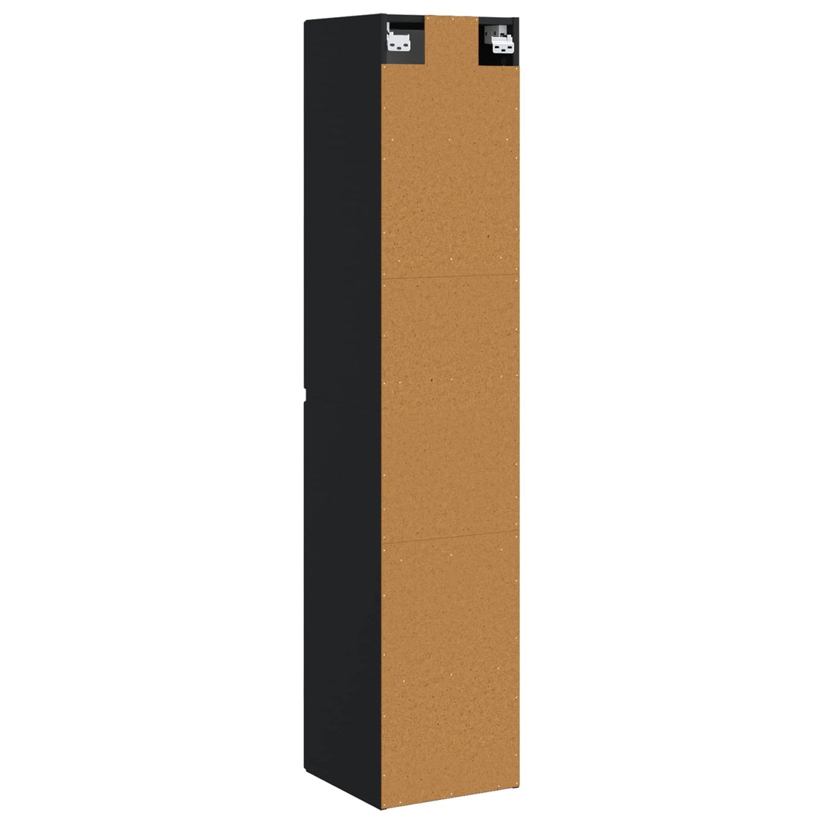 Ormar za Kupaonicu na Zidu Crna 33 x 34,5 x 160 cm