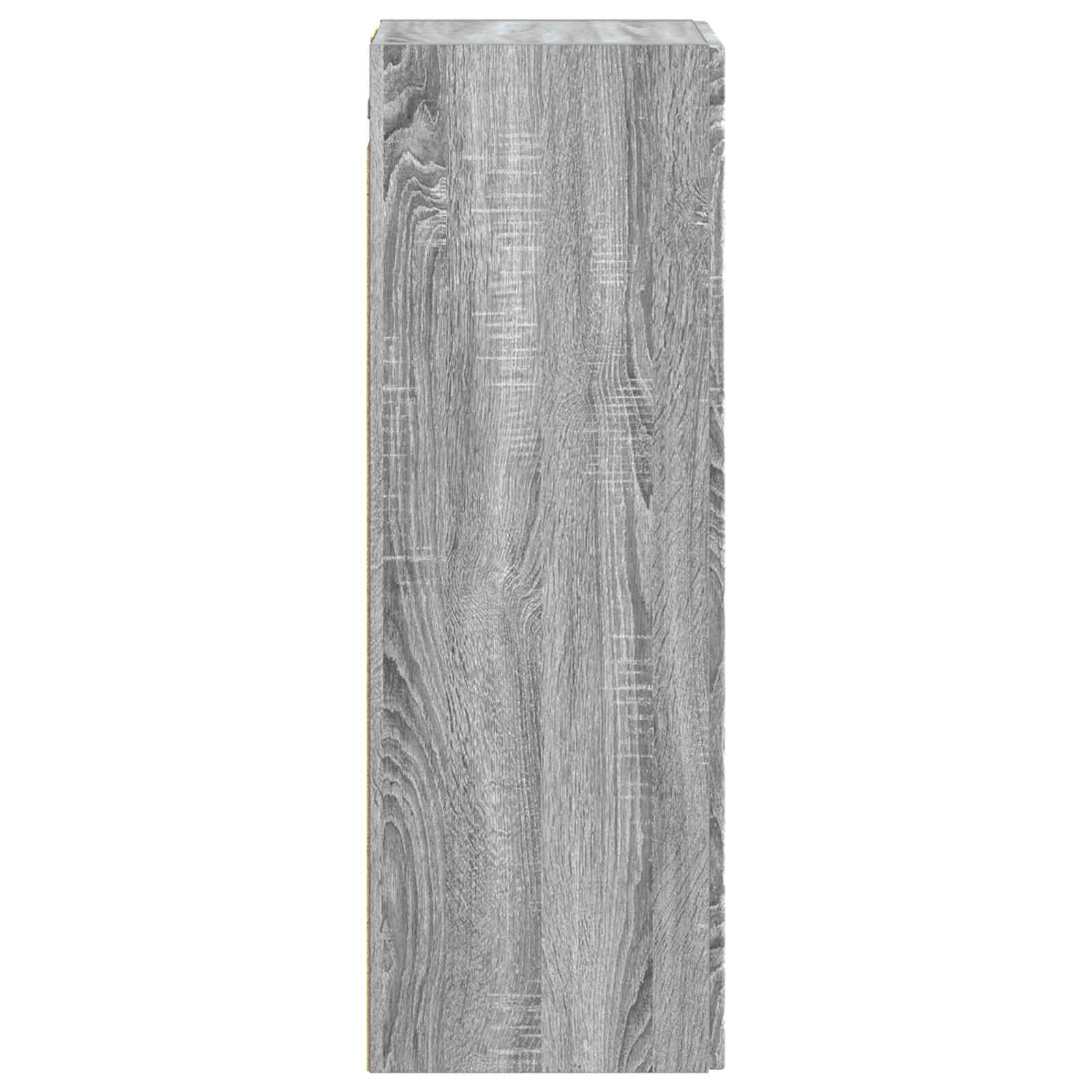 Ormar za Kupaonicu na Zidu Siva Sonoma 33 x 34,5 x 100 cm
