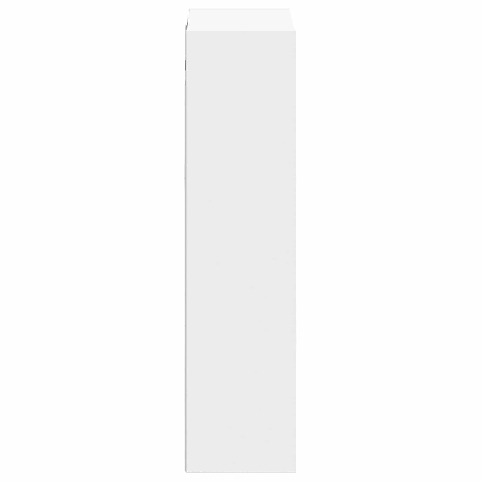 Umivaonik s policom za zid Bijela 35 x 20 x 81 cm