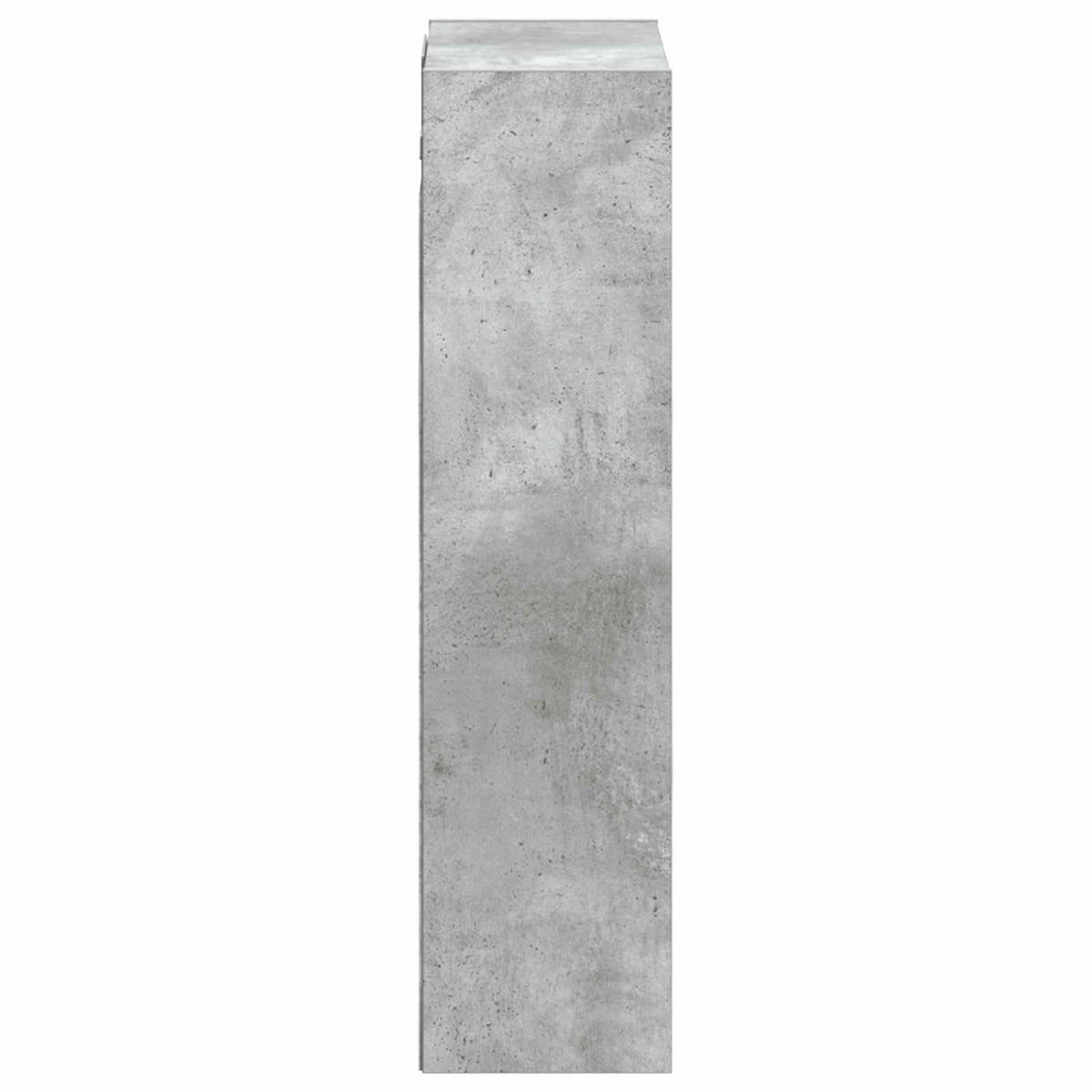 Umivaonik s policom za zid Betonska siva 35 x 20 x 81 cm