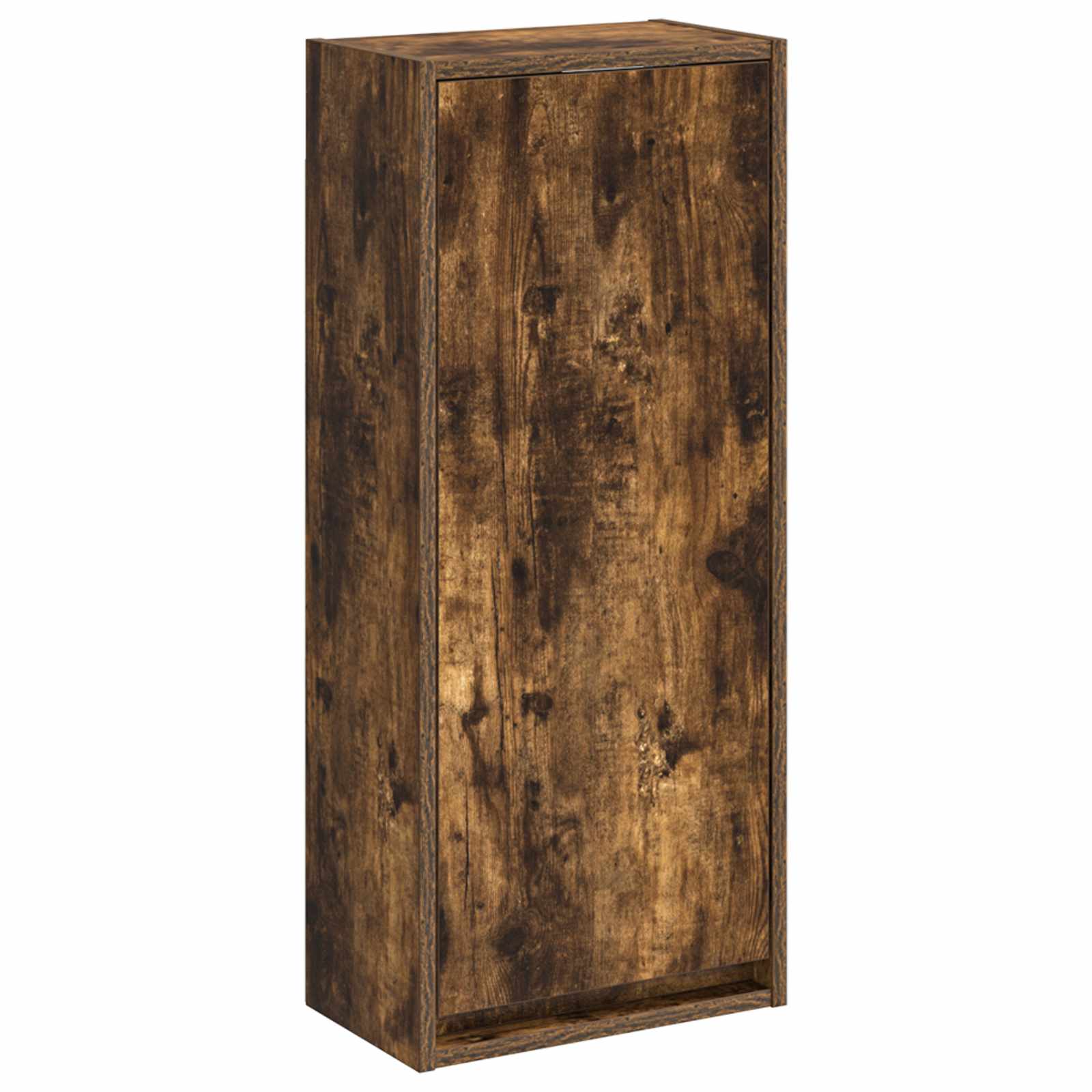 Umivaonik s policom za zid Dimljeni hrast 35 x 20 x 81 cm