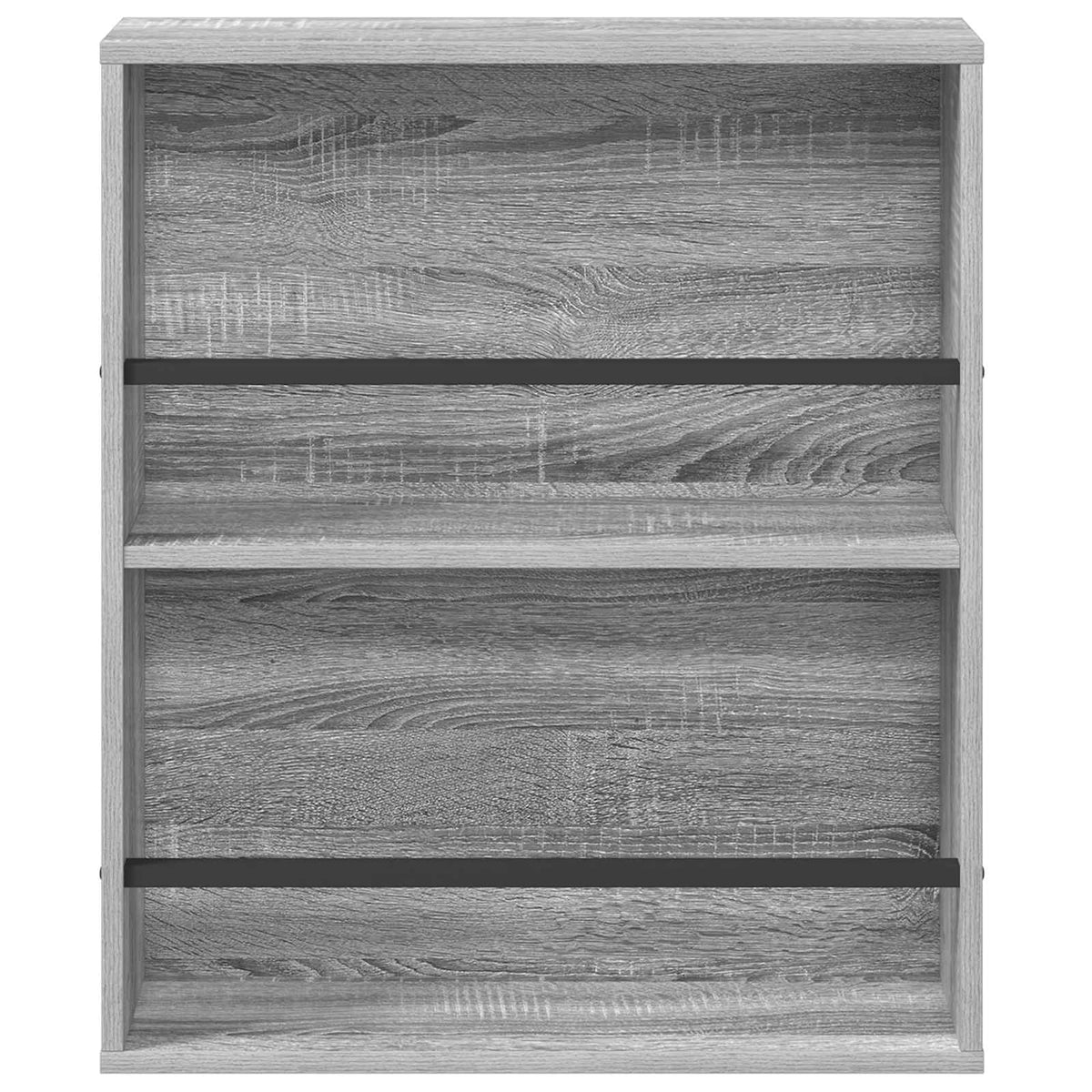 Polica za časopise s policom Zidne Siva Sonoma 60 x 12 x 70 cm