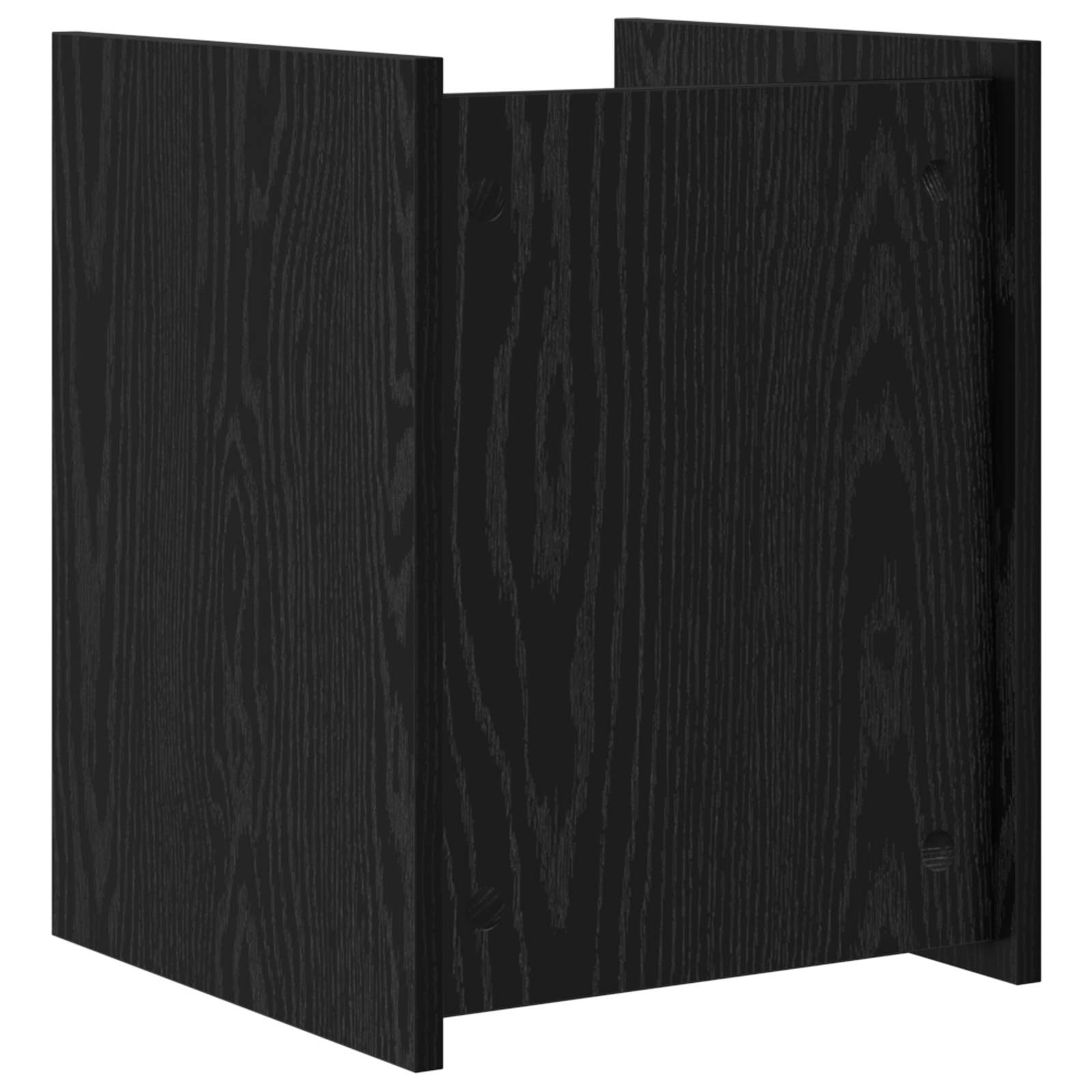 Polica za časopise Crni hrast 35 x 35 x 45 cm Konstruirano drvo