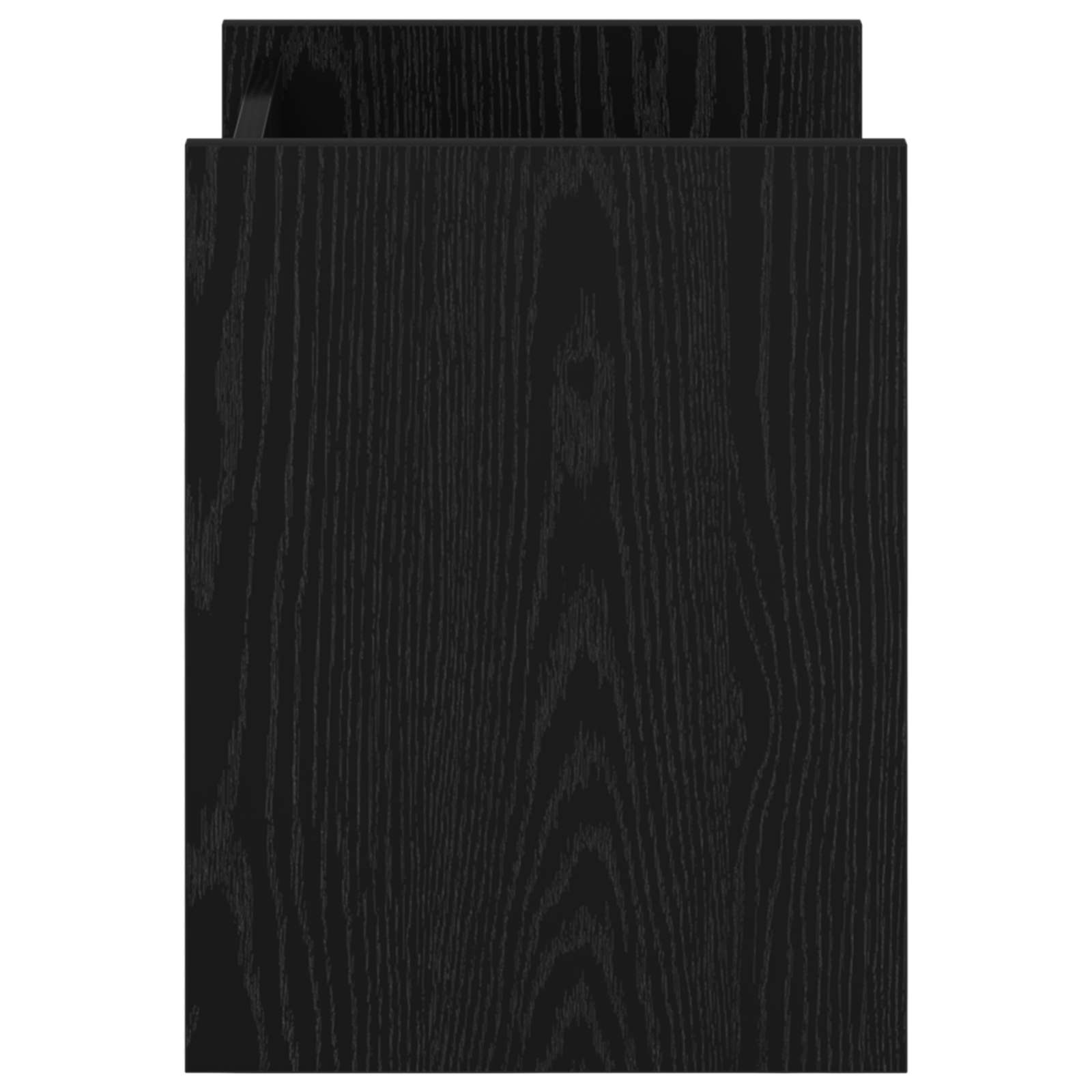 Polica za časopise Crni hrast 35 x 35 x 45 cm Konstruirano drvo