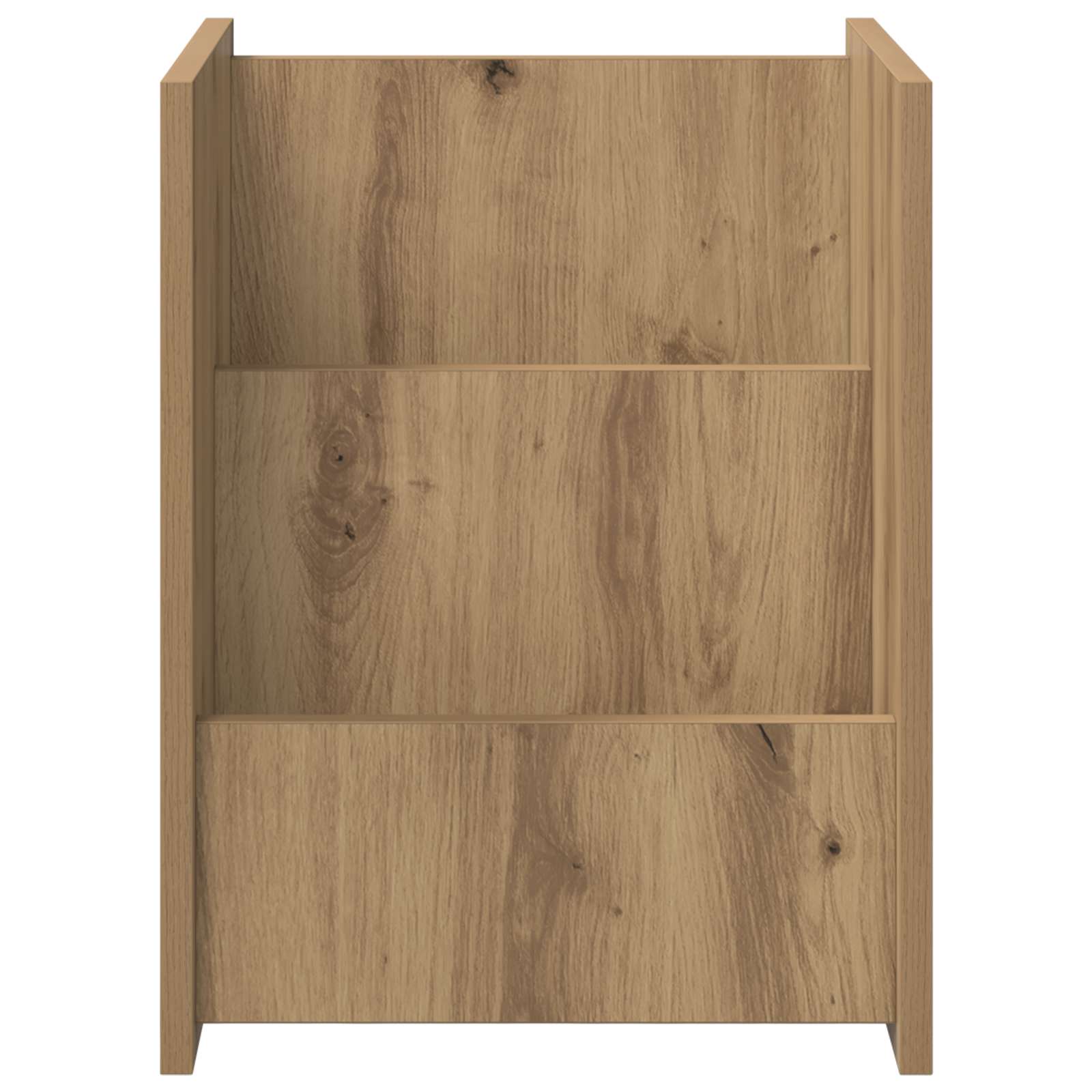 Polica za časopise s policom Umjetnički hrast 35 x 35 x 45 cm