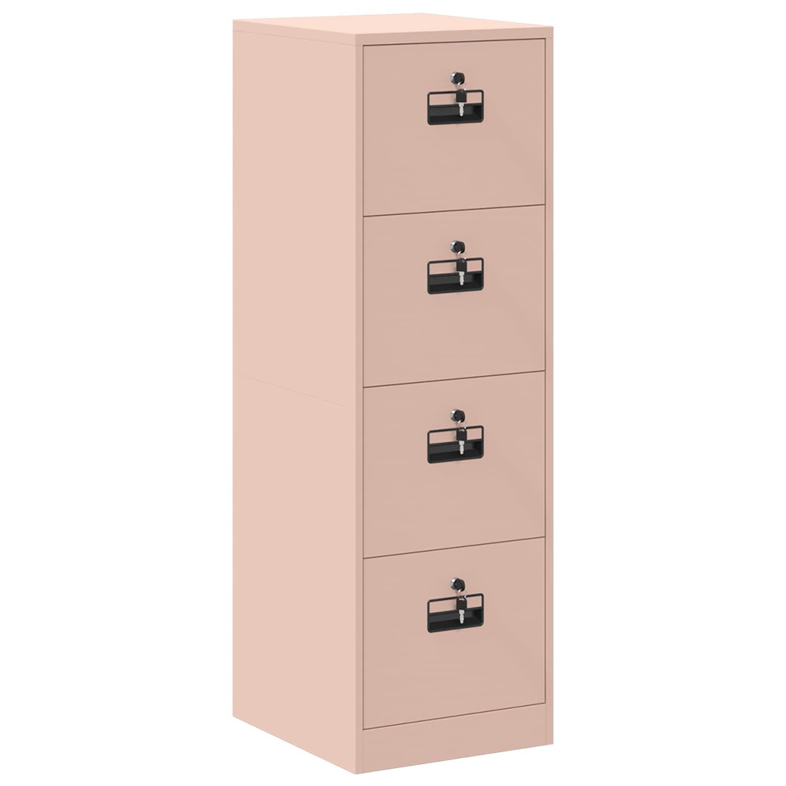 Kabinet za datoteke s ladicama 2 pcs Ružičasta 44 x 50 x 139 cm
