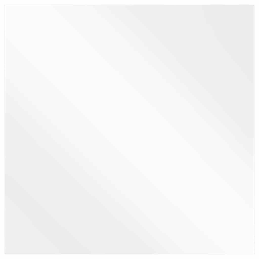 Zidno ogledalo Četvrtasti 50 x 50 cm Staklo otporno na udarce
