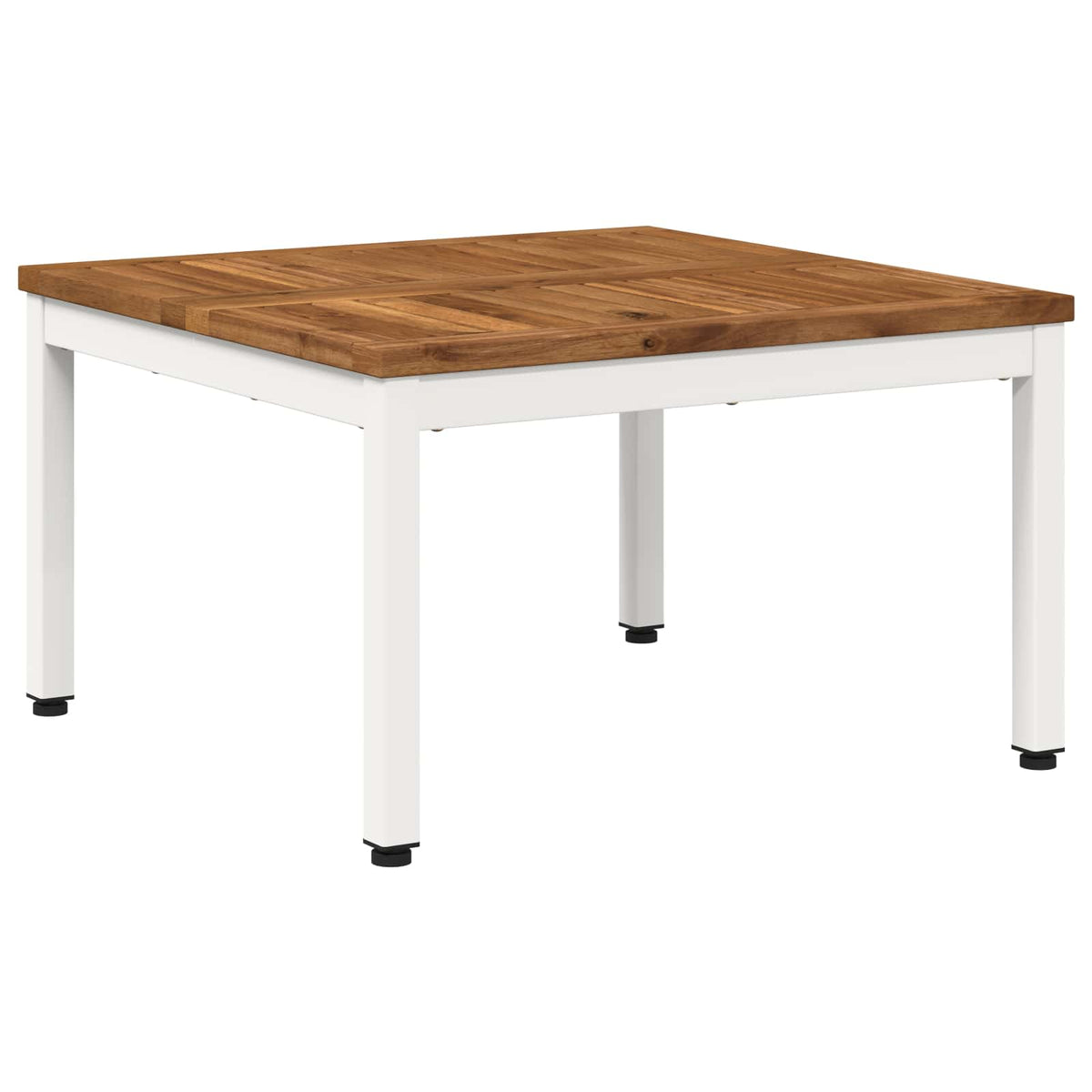 Stolić za kavu Prirodna i bijela 60 x 60,5 x 36 cm