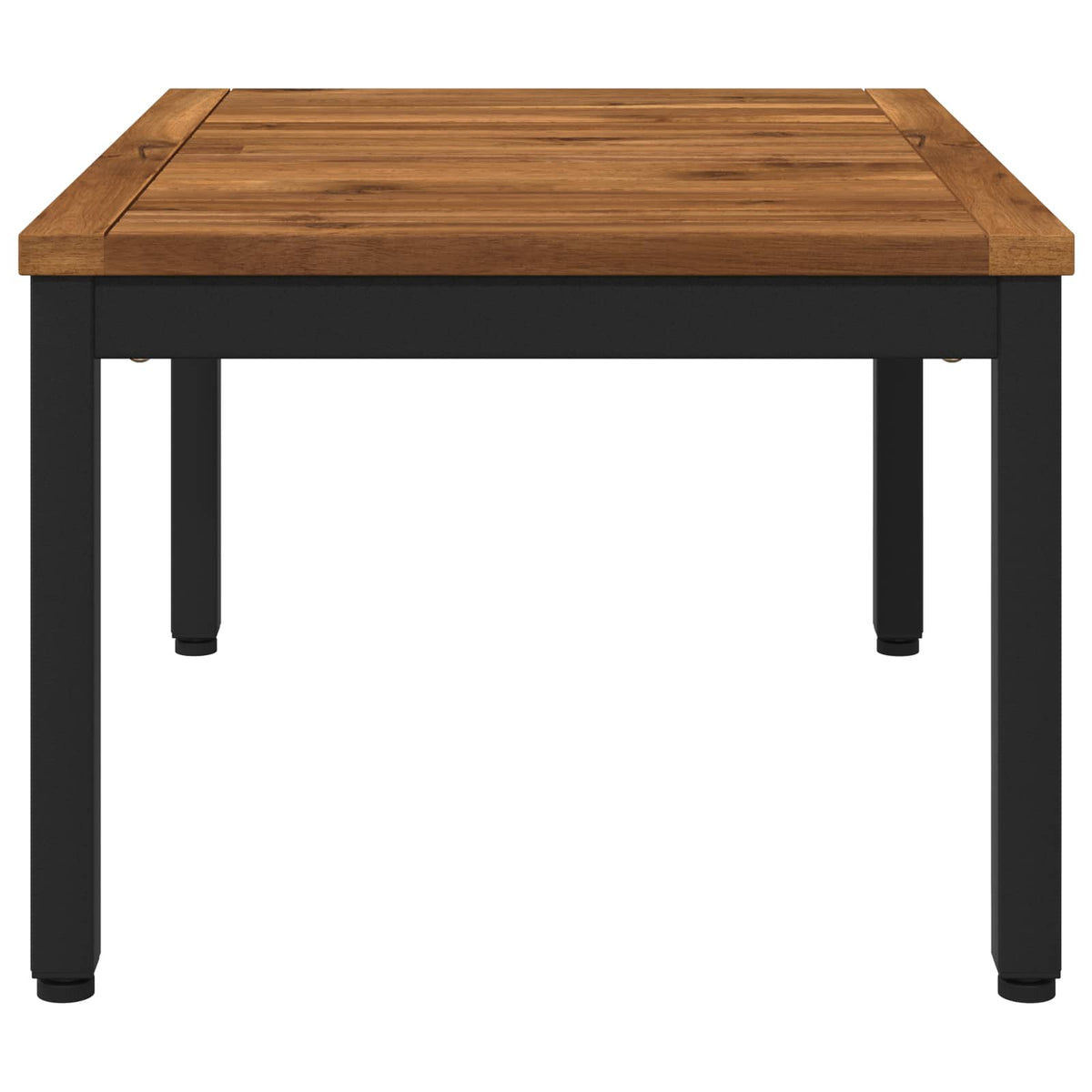 Stolić za kavu Prirodna i crna 50 x 68,5 x 36 cm