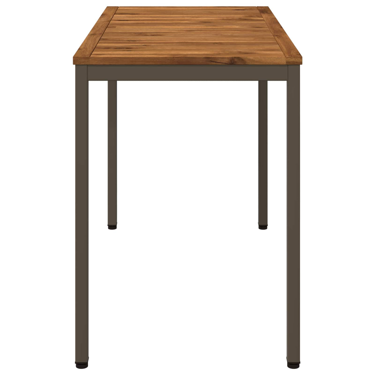 Stol za večeru u vrtu Prirodna i kava 108,5 x 55 x 75 cm