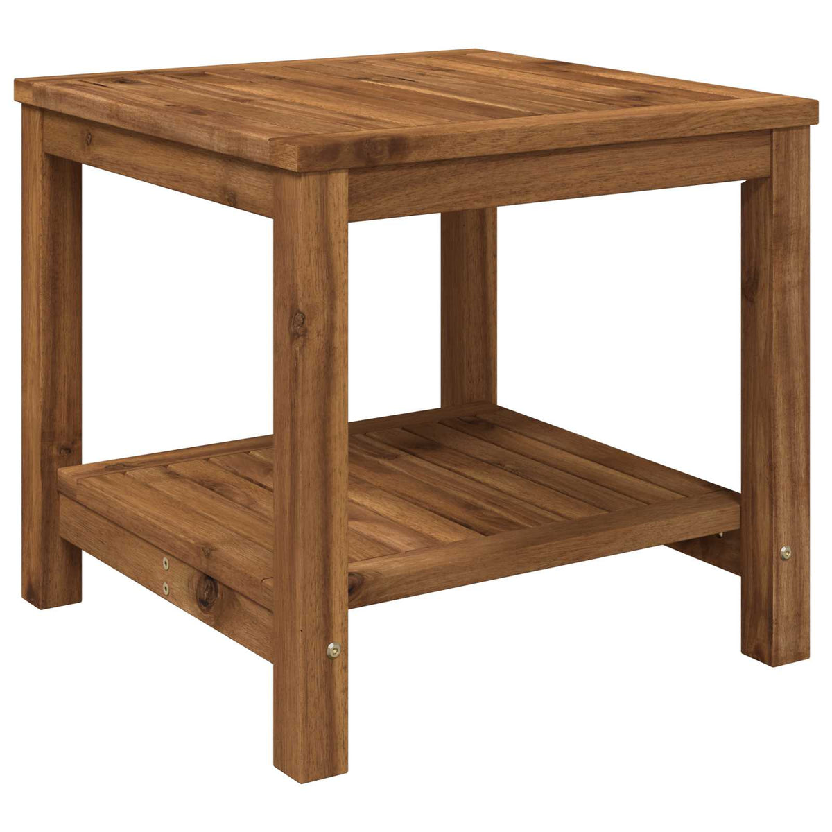 Stolić za kavu Prirodna 48,5 x 49 x 45 cm Čvrsto drvo akacije