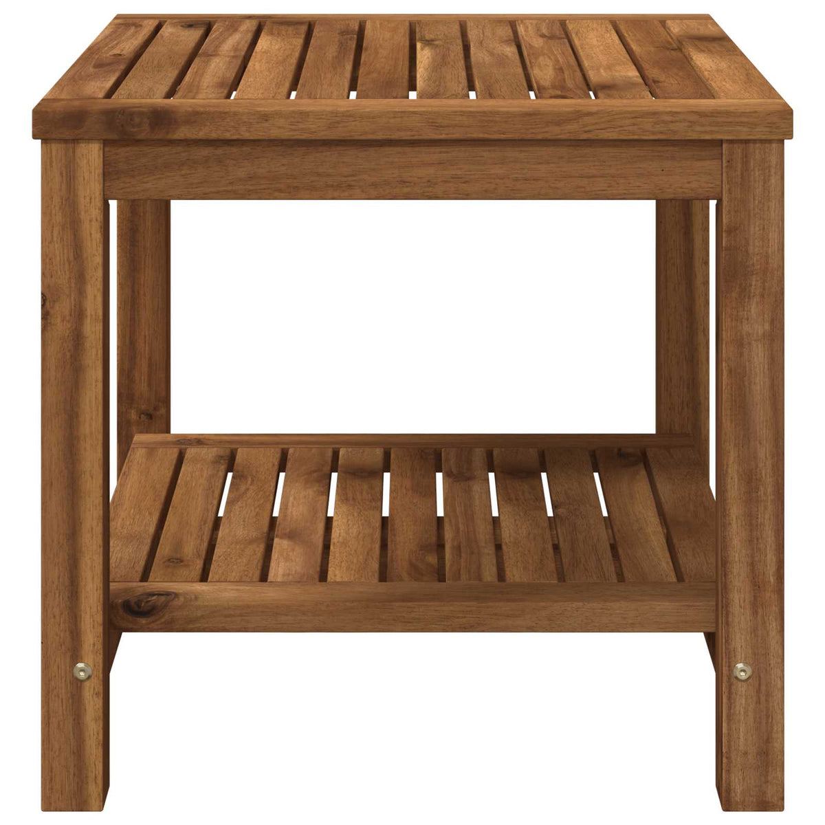 Stolić za kavu Prirodna 48,5 x 49 x 45 cm Čvrsto drvo akacije