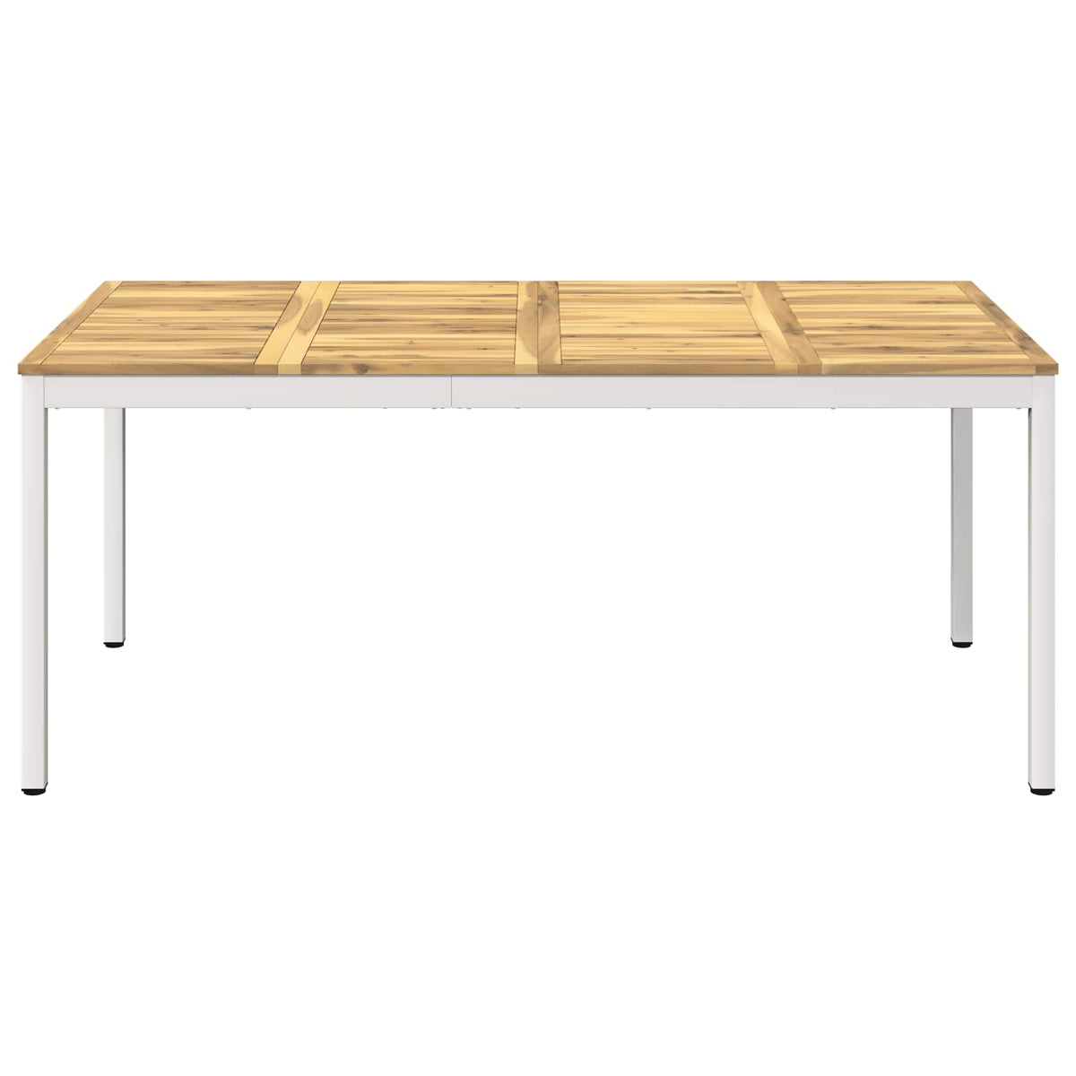 Stol za večeru u vrtu Bijela 180 x 88,5 x 75 cm