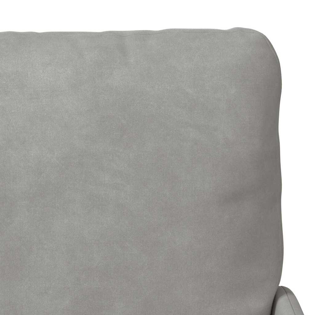Sofe s jastukom 55cm Svijetlo siva Šperploča