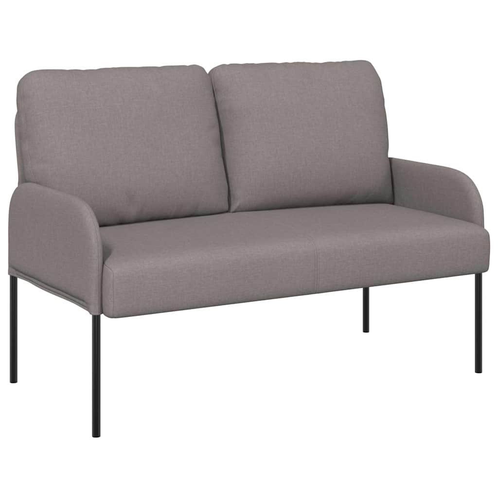 Sofe s jastukom 110cm Sivo-smeđa Šperploča