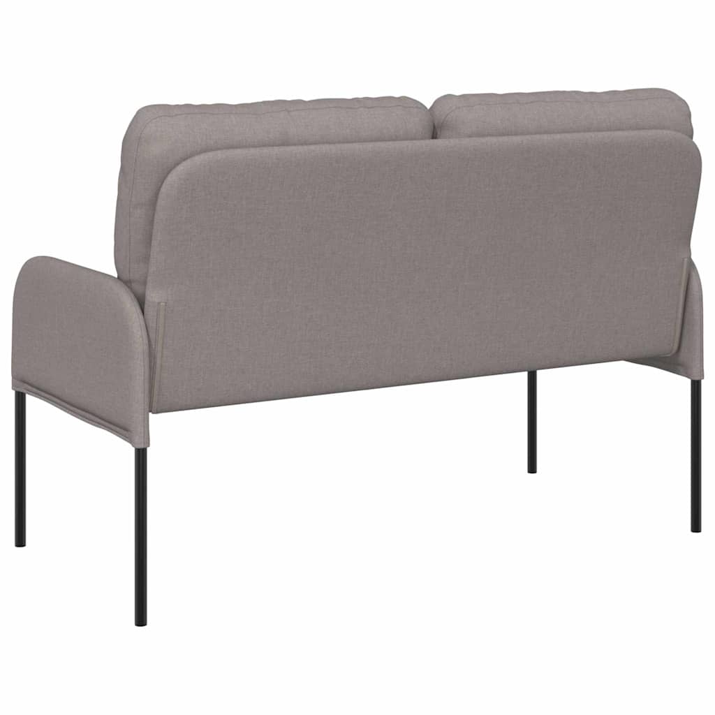 Sofe s jastukom 110cm Sivo-smeđa Šperploča