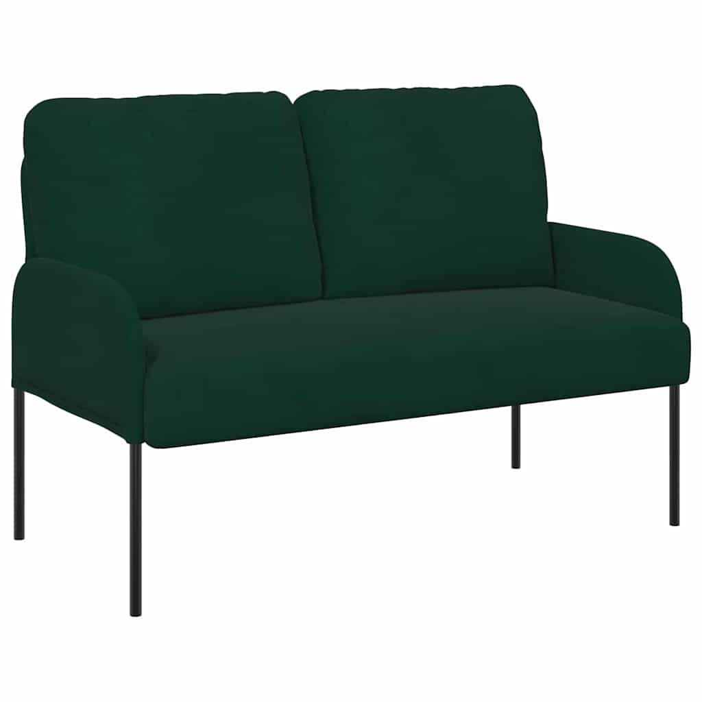 Sofe s jastukom 110cm Tamnozelena Šperploča