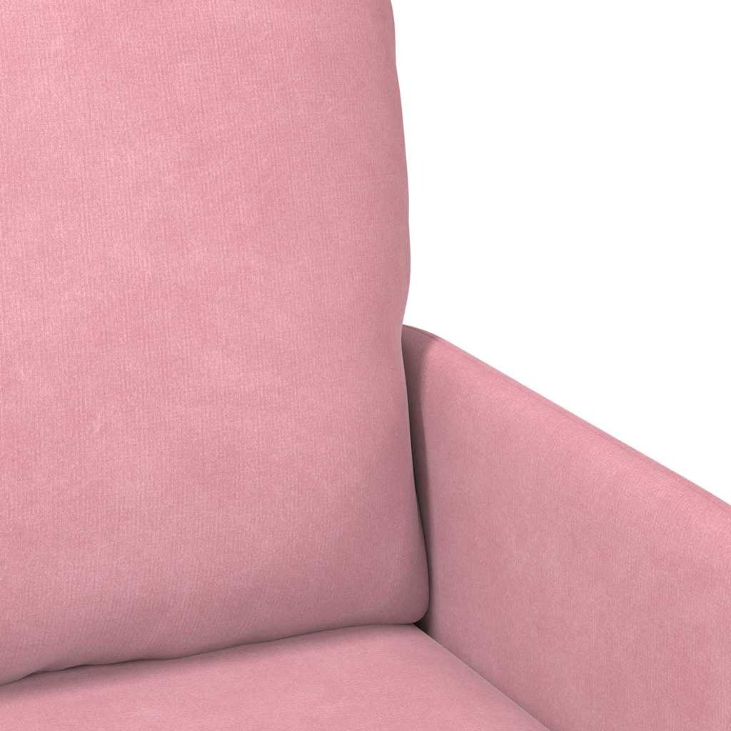 Sofe s jastukom 110cm Ružičasta Šperploča