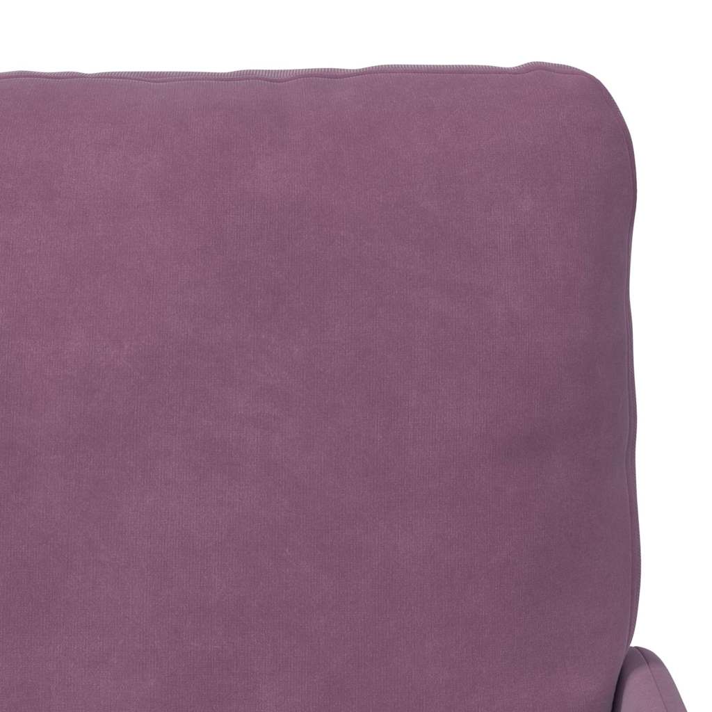 Sofe s jastukom 110cm Ljubičasta Šperploča