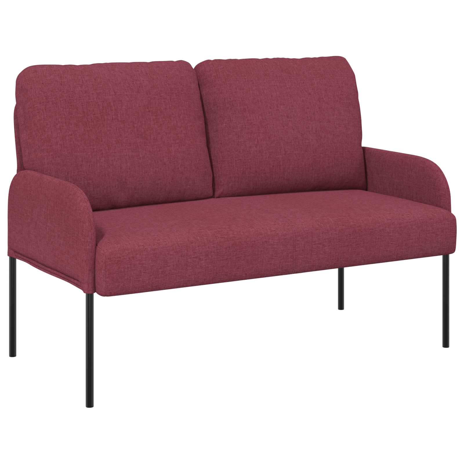 Setovi sofa 3 pcs Vinska crvena 115 x 56 x 80 cm Šperploča