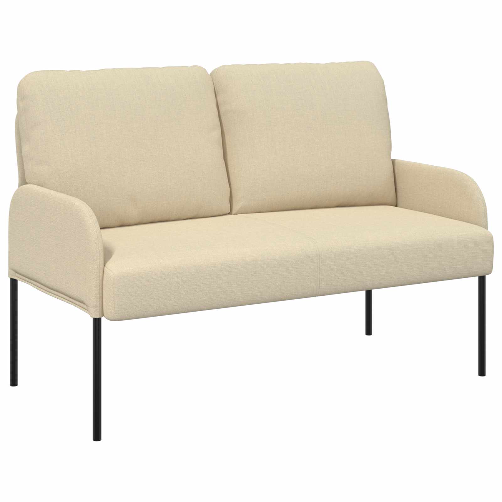 Setovi sofa s jastukom 3 pcs Krema 115 x 56 x 80 cm Šperploča