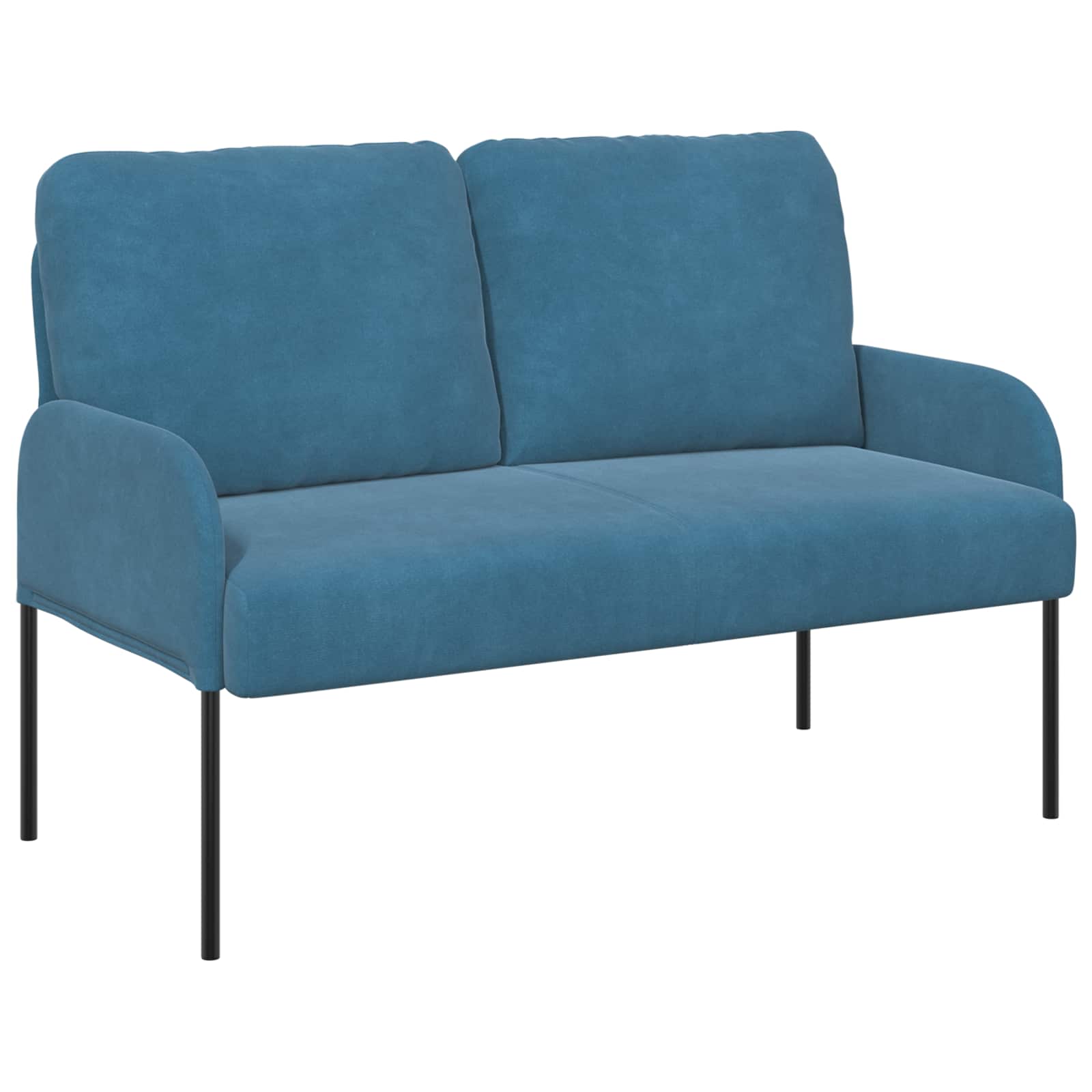 Setovi sofa s jastukom 3 pcs Plava 115 x 56 x 80 cm Šperploča