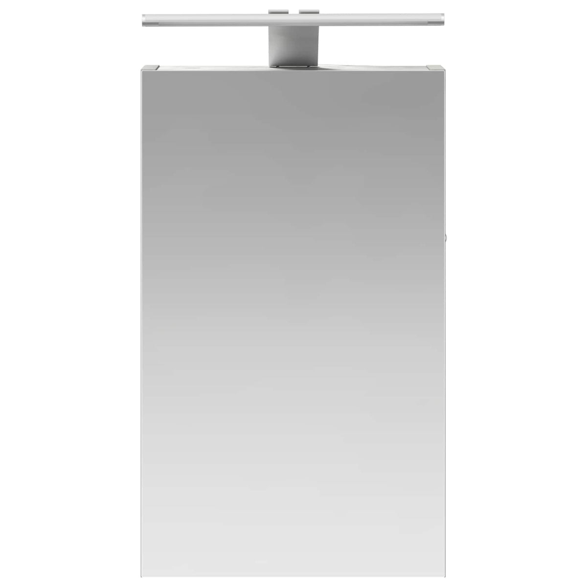 Kupaonski ormar s ogledalom Betonski sivi 30 x 10,5 x 50 cm