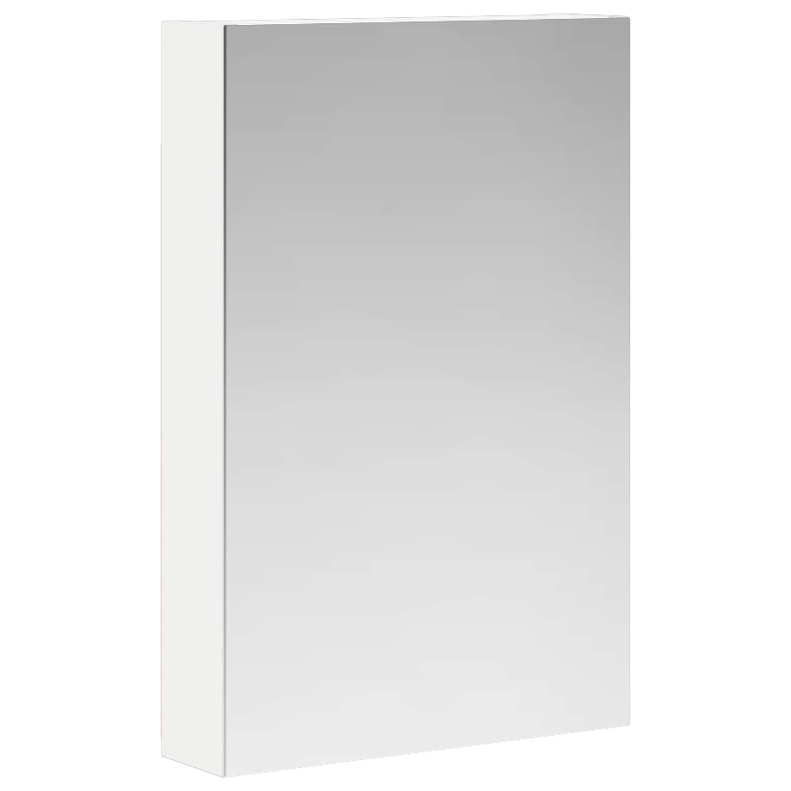 Kupaonski ormar s ogledalom Zidne Bijelo 40 x 10,5 x 60,5 cm