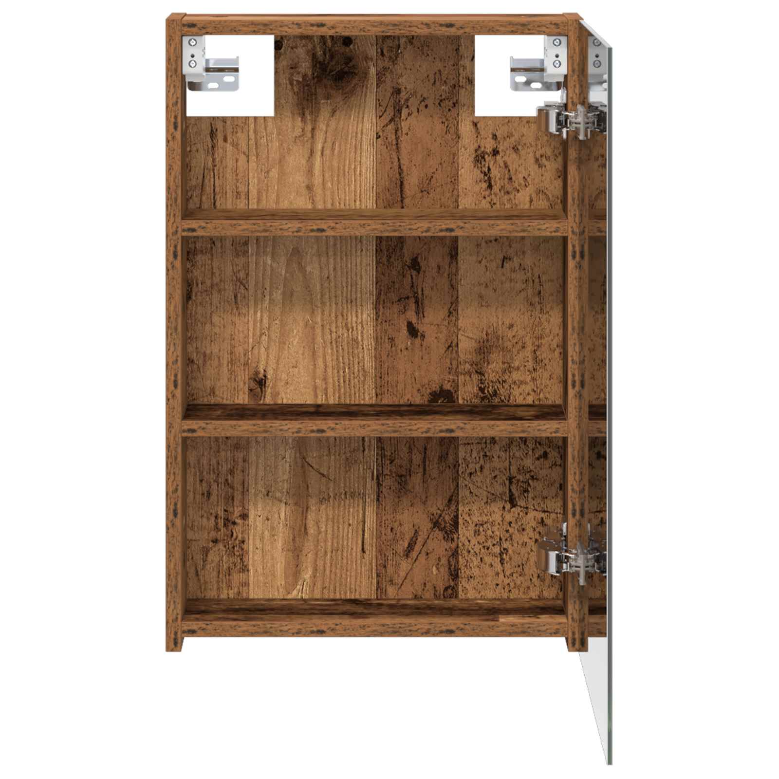 Kupaonski ormar s ogledalom Staro drvo 40 x 10,5 x 60,5 cm