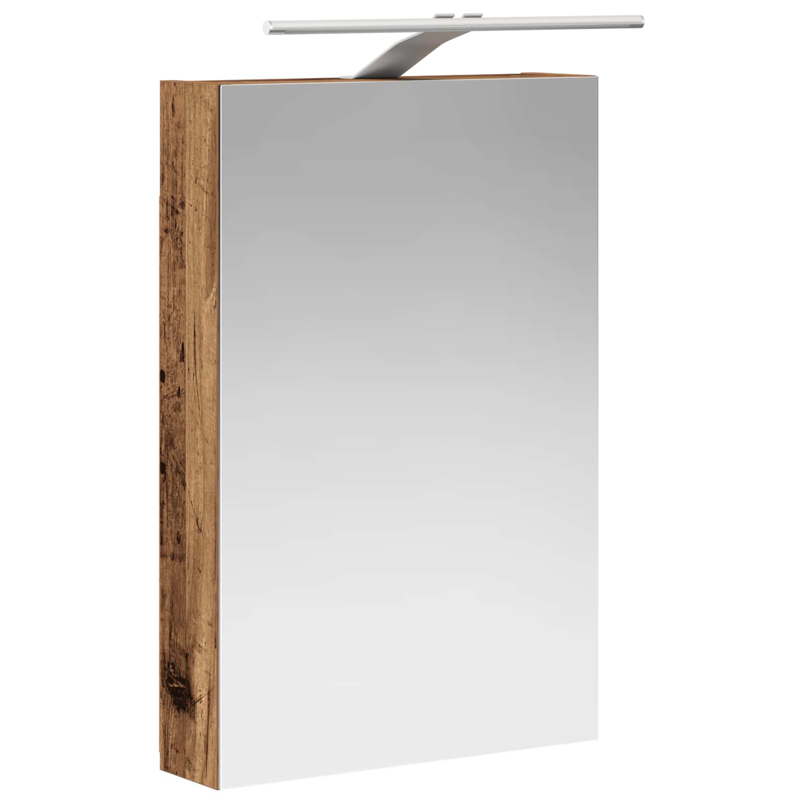 Kupaonski ormar s ogledalom Staro drvo 40 x 10,5 x 60,5 cm
