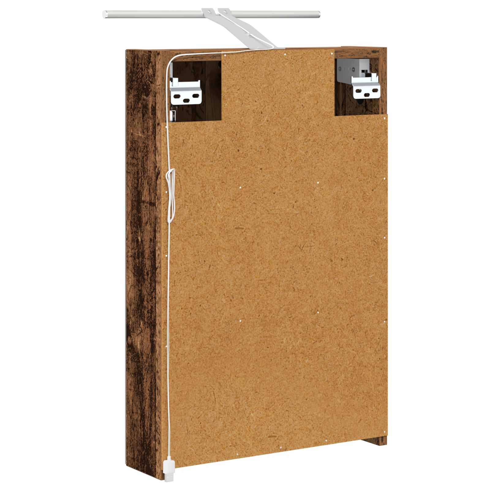 Kupaonski ormar s ogledalom Staro drvo 40 x 10,5 x 60,5 cm