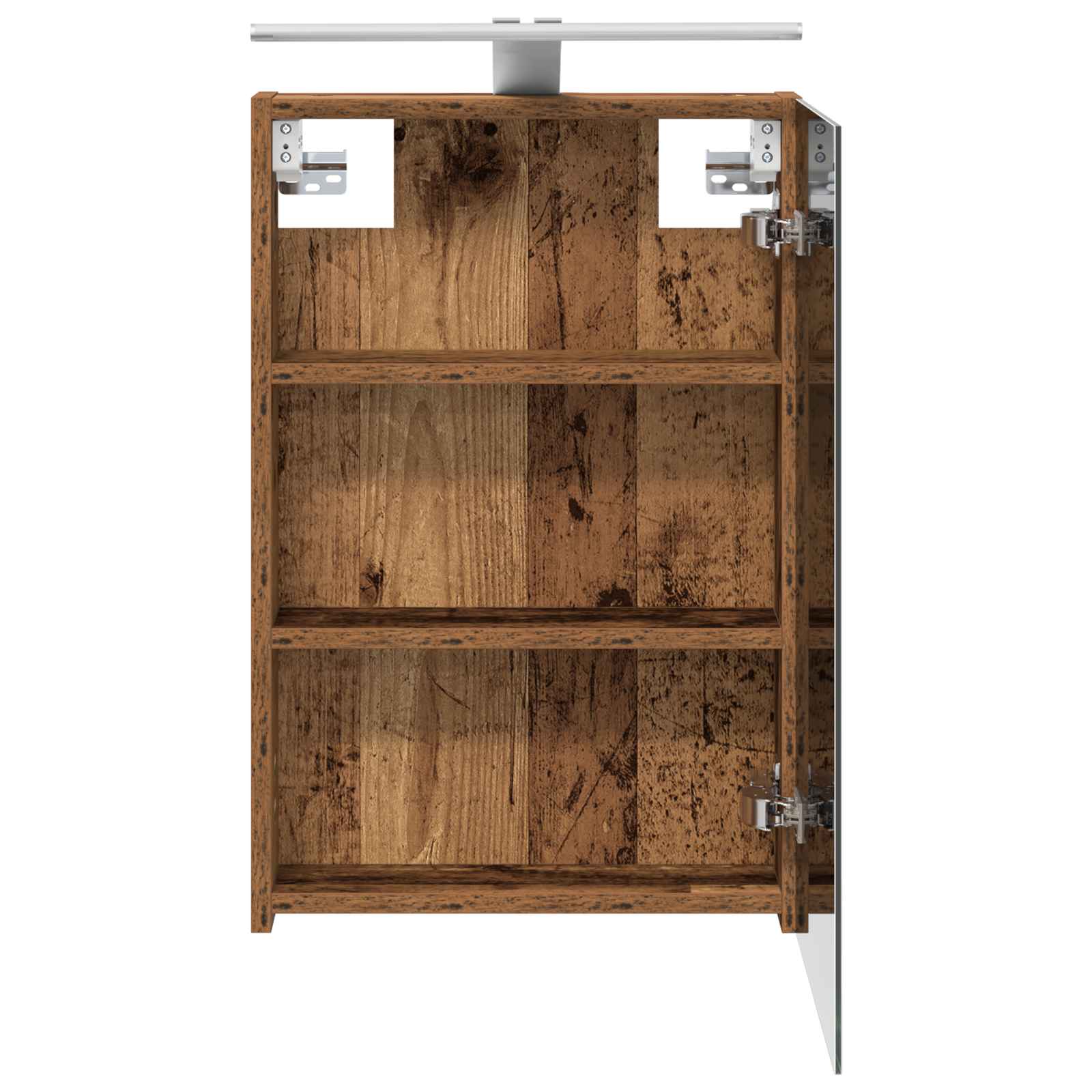 Kupaonski ormar s ogledalom Staro drvo 40 x 10,5 x 60,5 cm