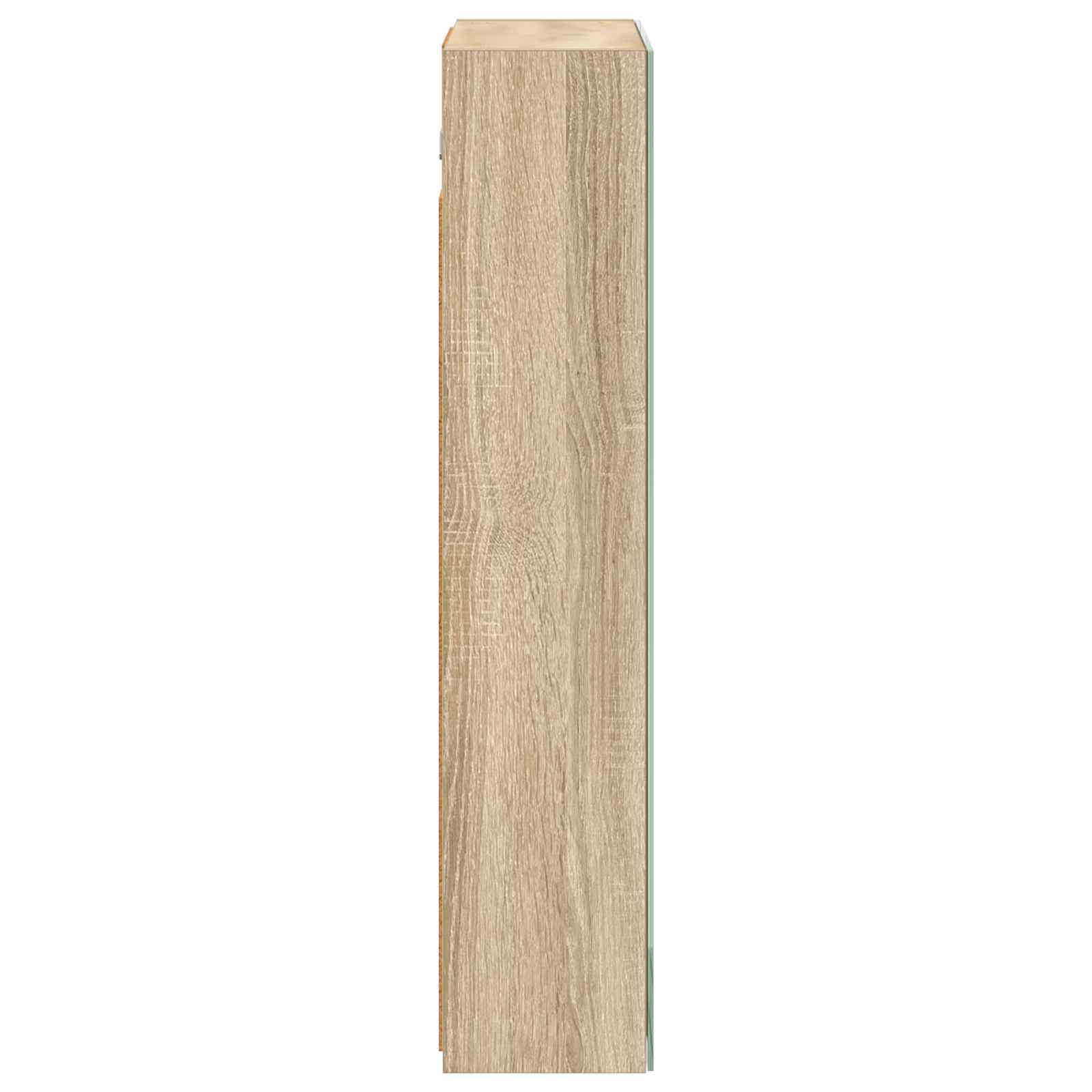 Kupaonski ormar s ogledalom Sonoma hrast 50 x 14,5 x 70 cm