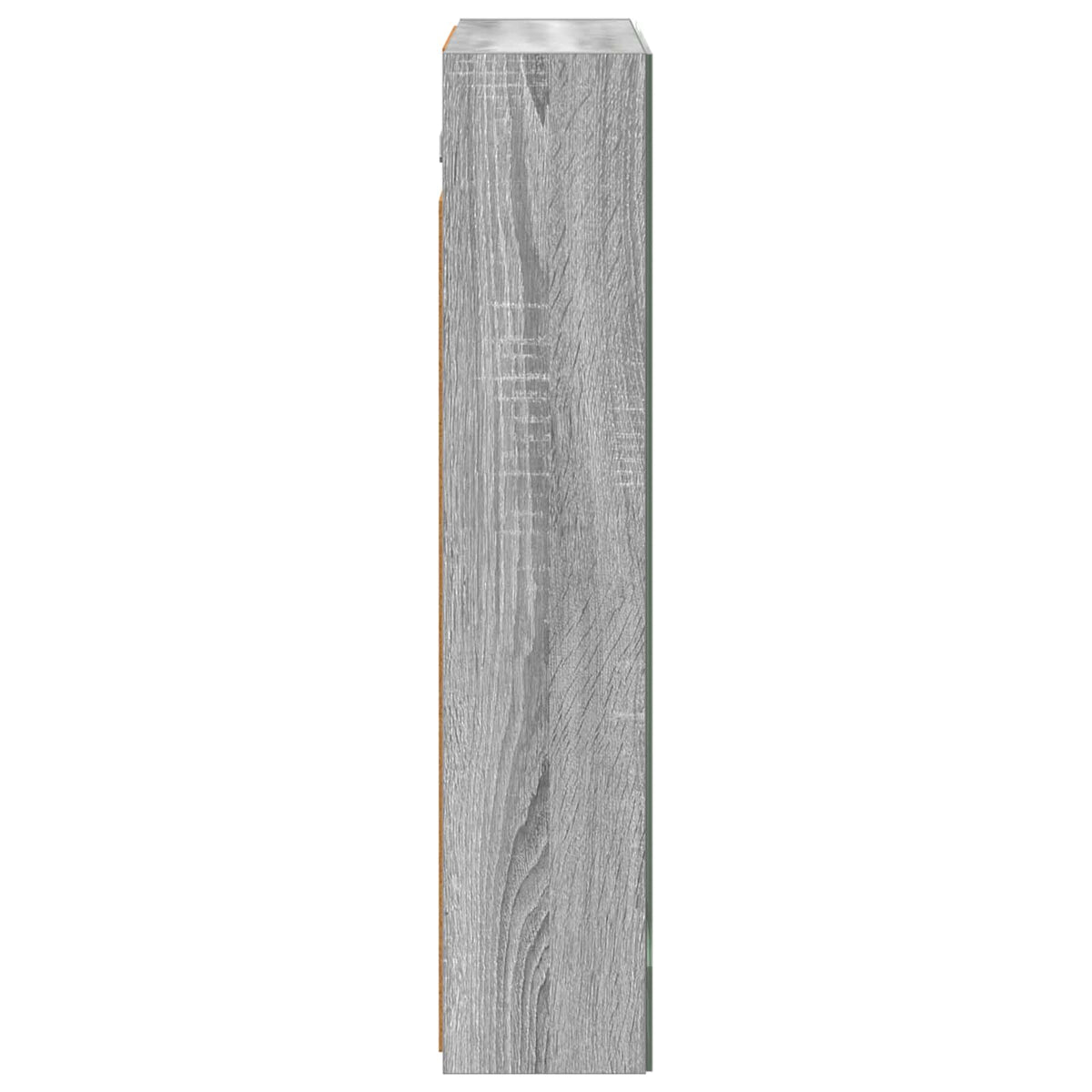 Kupaonski ormar s ogledalom Zidne Siva Sonoma 60 x 14,5 x 70 cm