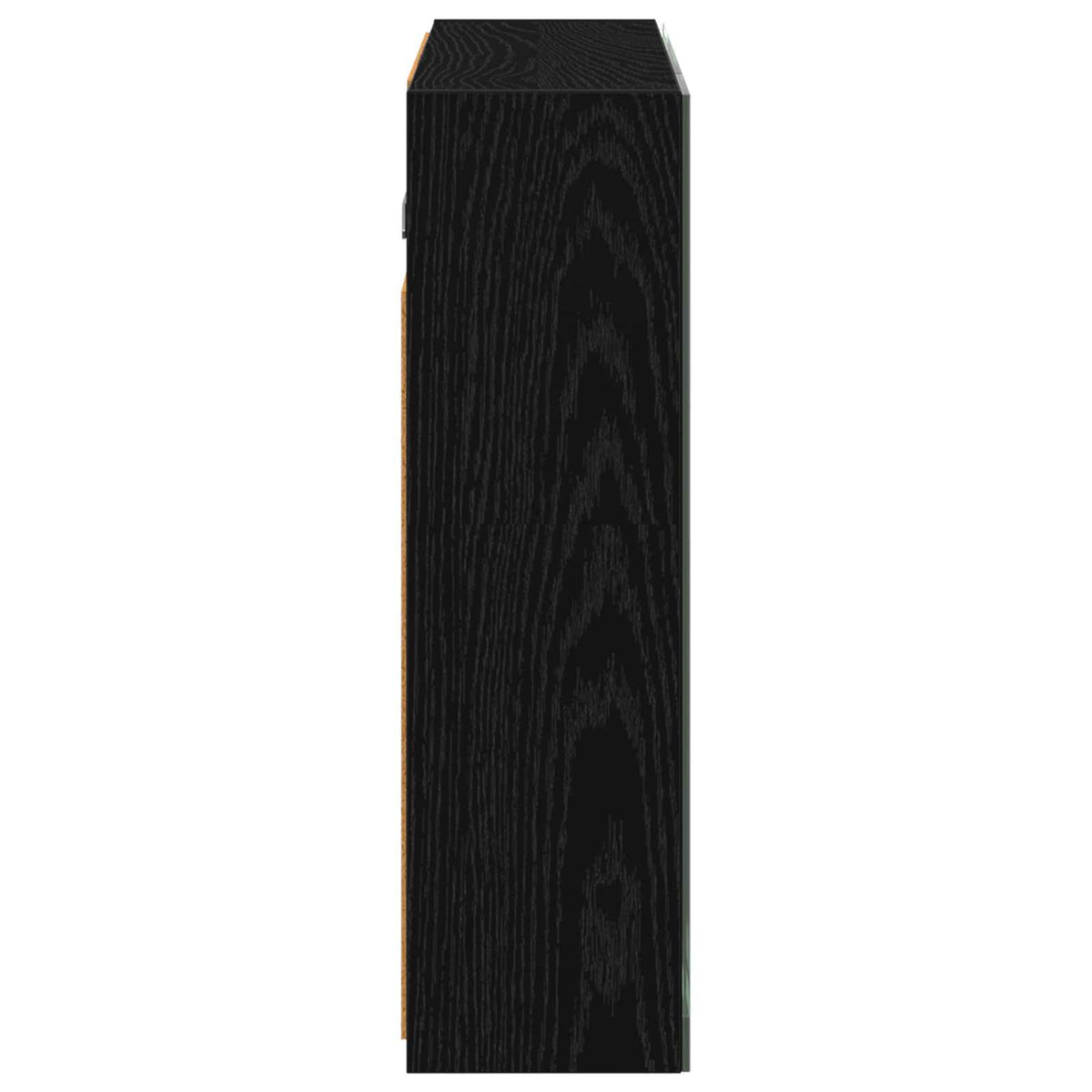 Kupaonski ormar s ogledalom Crni hrast 60 x 14,5 x 50 cm