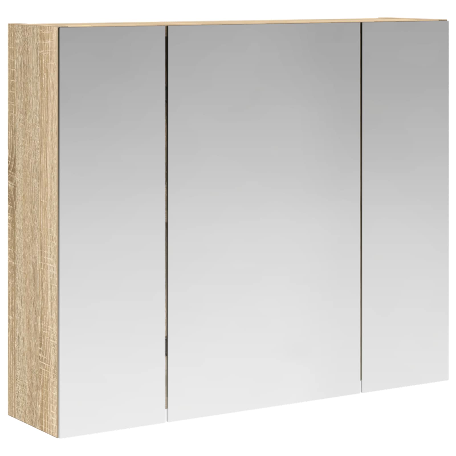 Kupaonski ormar s ogledalom Sonoma hrast 60 x 14,5 x 50 cm