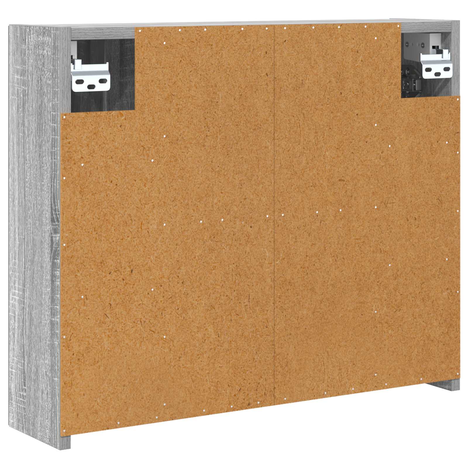 Kupaonski ormar s ogledalom Siva Sonoma 60 x 14,5 x 50 cm