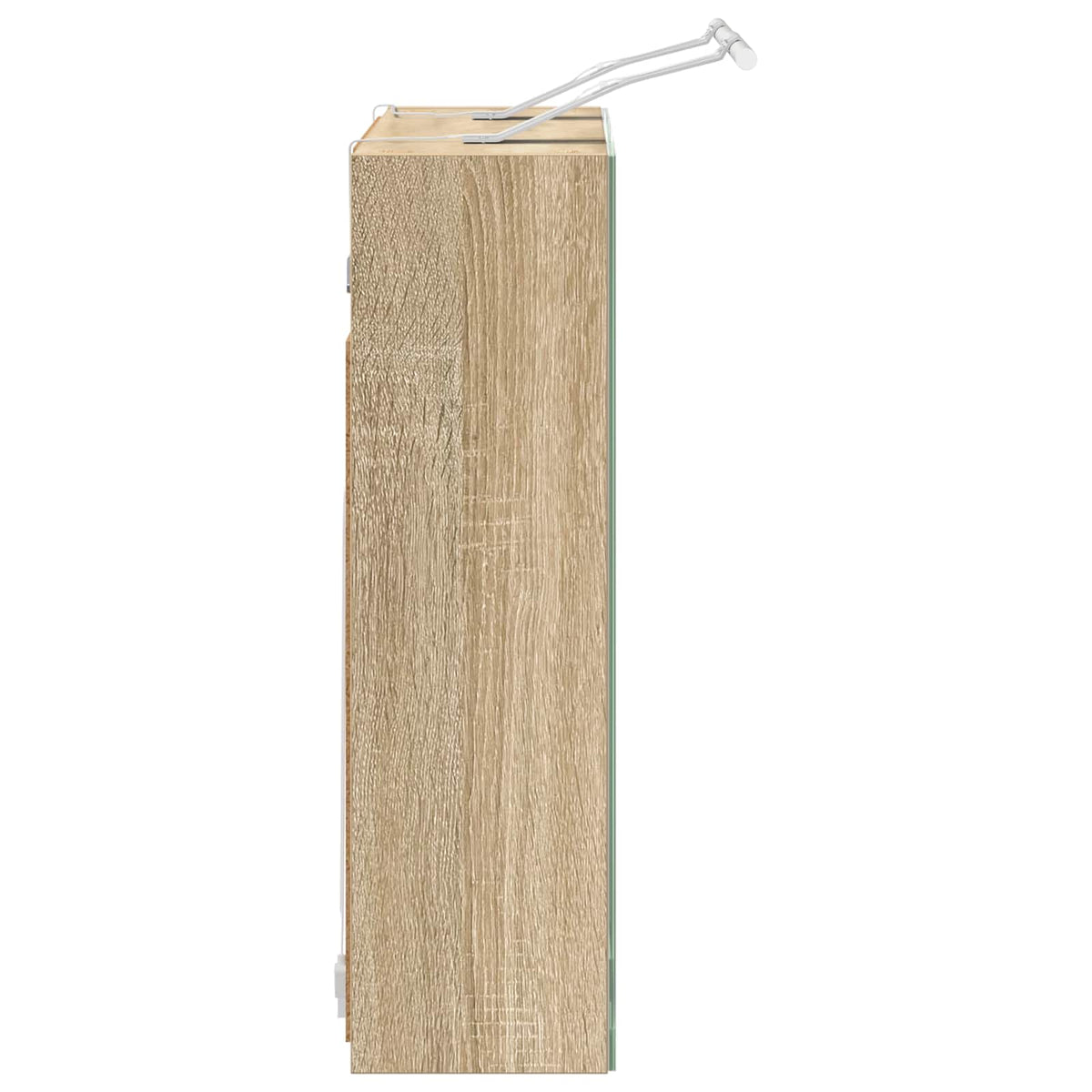 Kupaonski ormar s ogledalom Sonoma hrast 60 x 14,5 x 50 cm