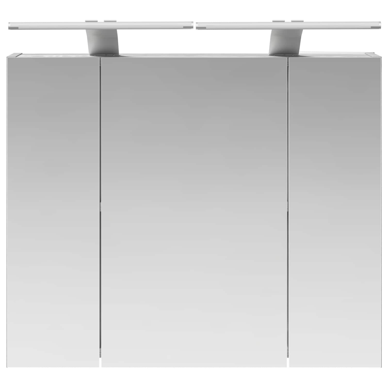 Kupaonski ormar s ogledalom Siva Sonoma 60 x 14,5 x 50 cm