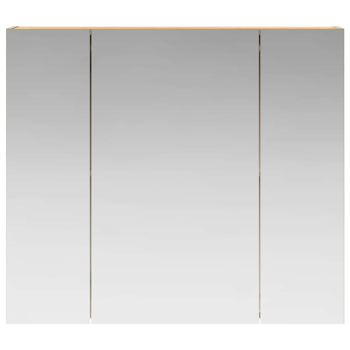 Kupaonski ormar s ogledalom Sonoma hrast 80 x 14.5 x 70 cm