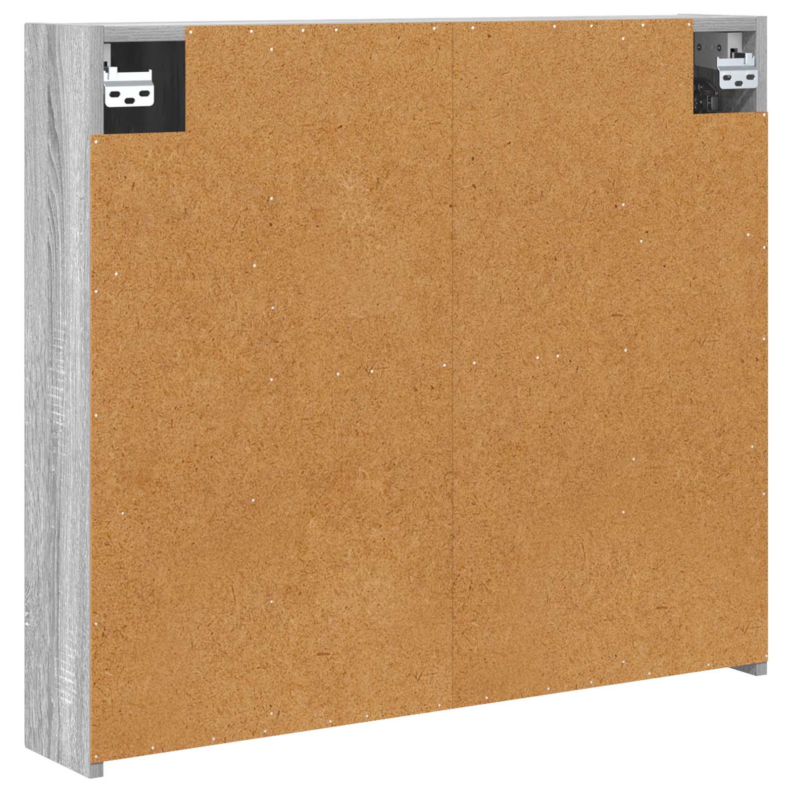 Kupaonski ormar s ogledalom Zidne Siva Sonoma 80 x 14.5 x 70 cm